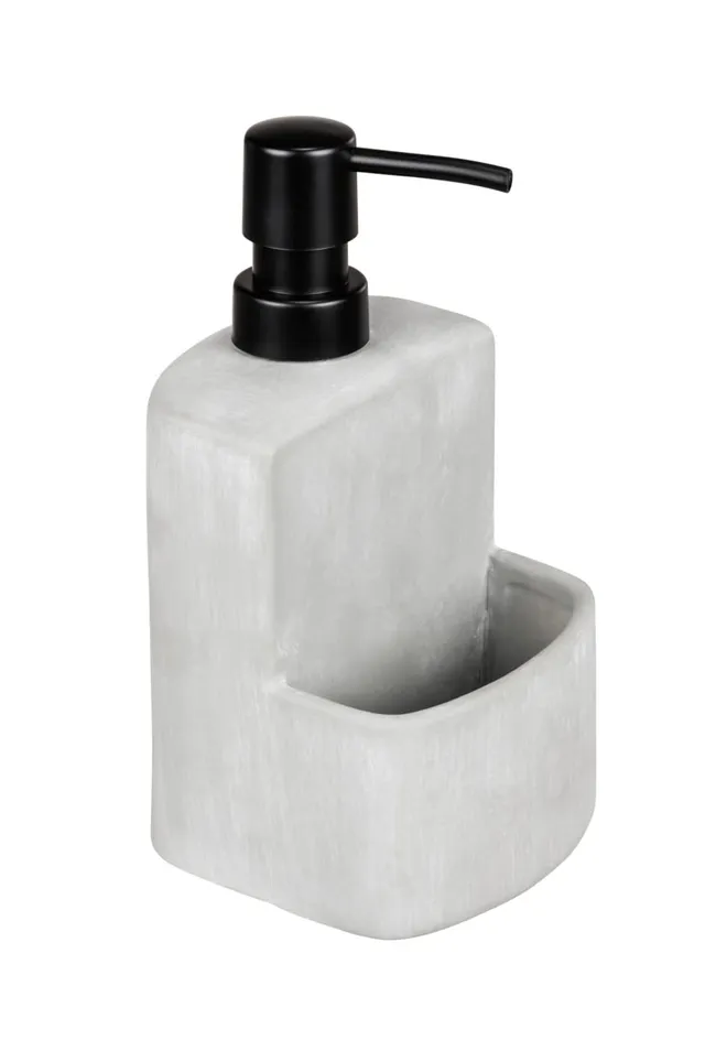 Wenko Festival Dispenser Detersivo Grigio 380 ml Cemento