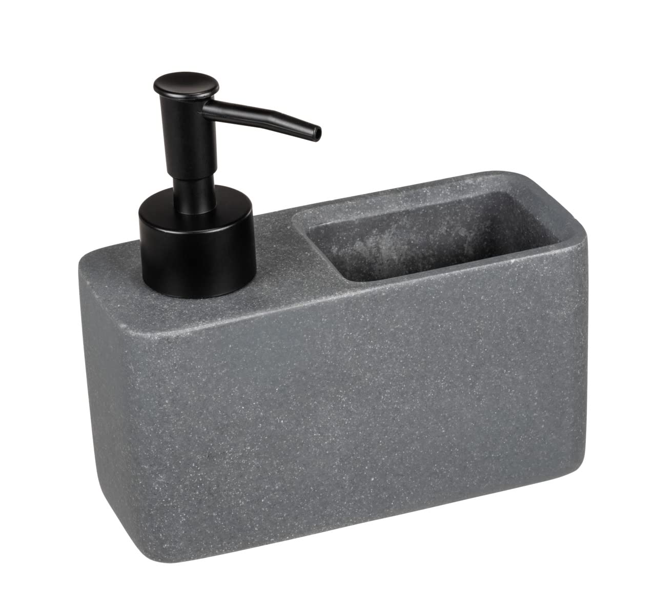 Wenko Resa dosatore cucina marmo bianco 150 ml con spugna