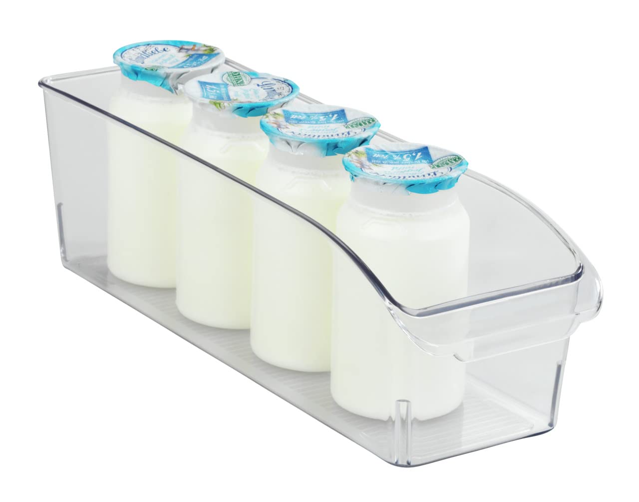 Wenko organizer cucina S 10x9,5x31 cm trasparente per frigo