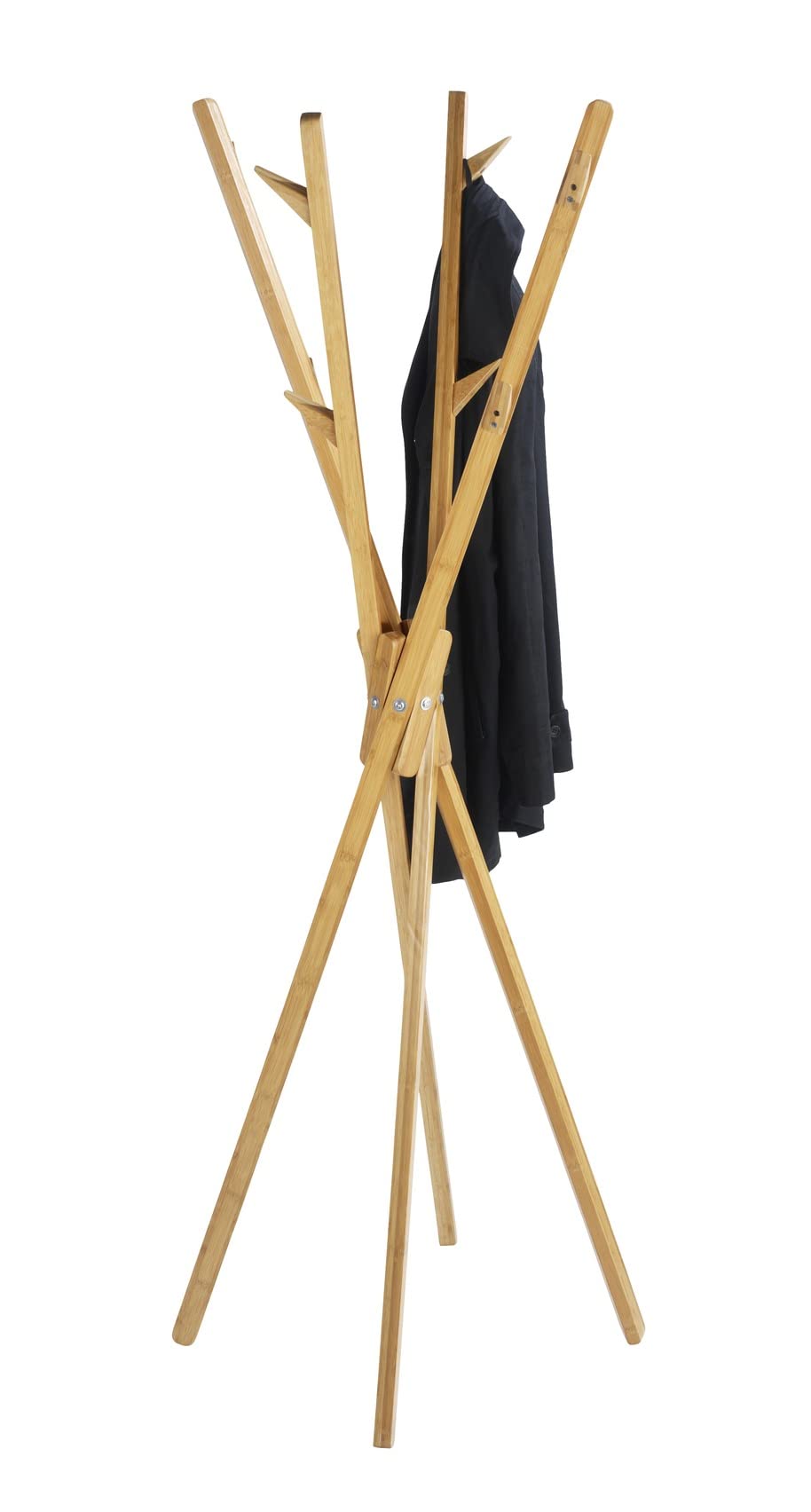 Wenko attaccapanni piantana bambù 8 ganci 170 cm
