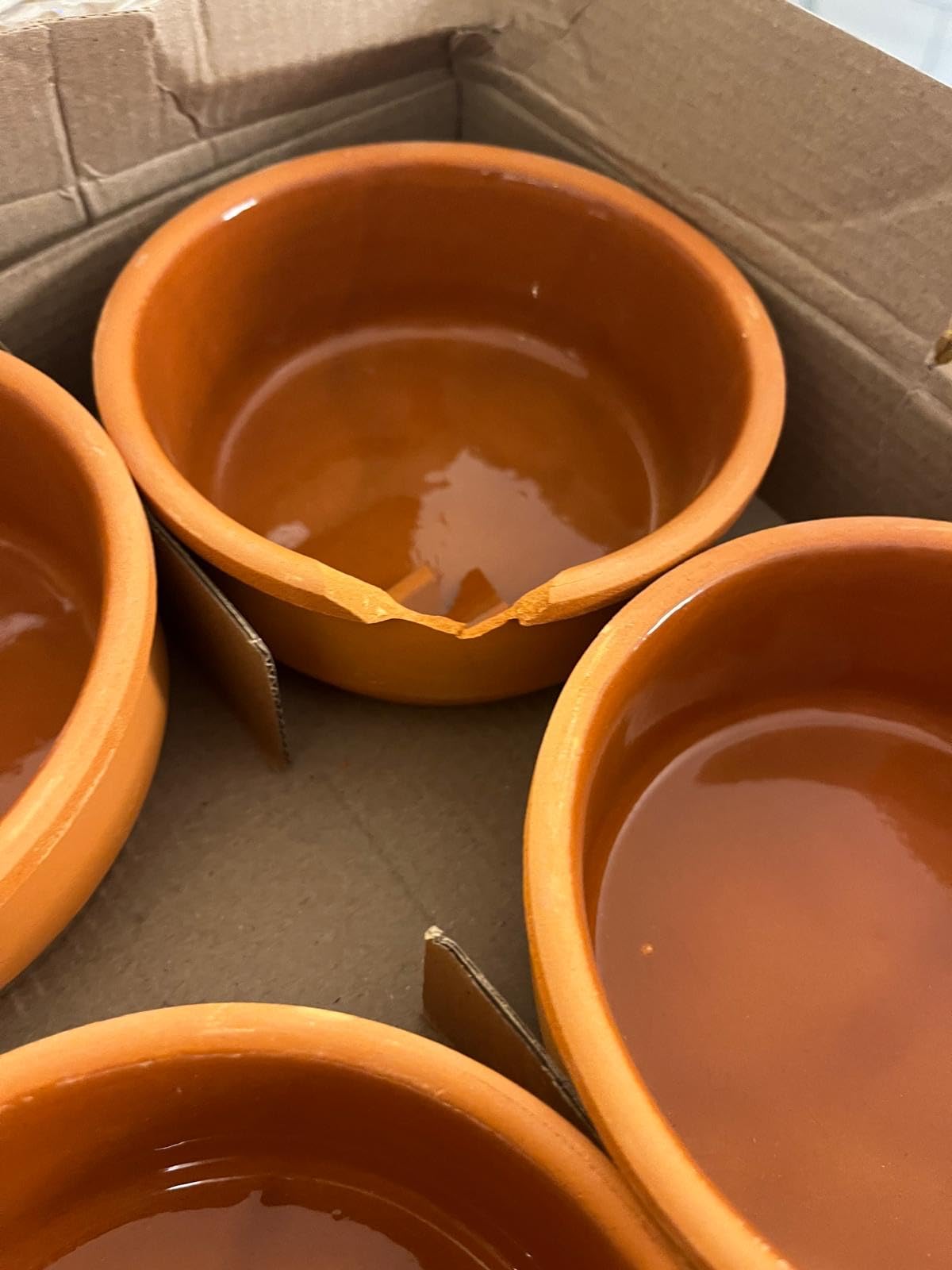 Cecaro Group tegamini terracotta forno 12 cm set 6 pezzi