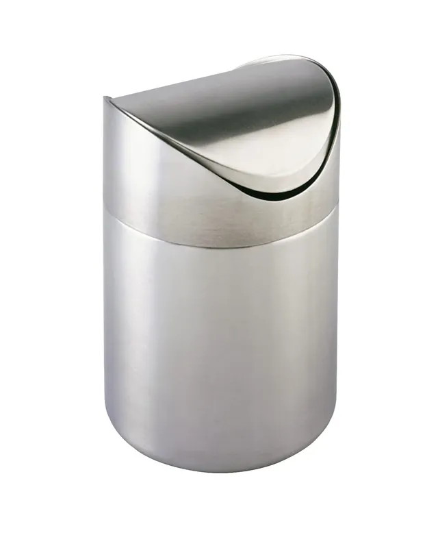 Wenko Otranto 16800100 pattumiera bagno 3 litri satinato