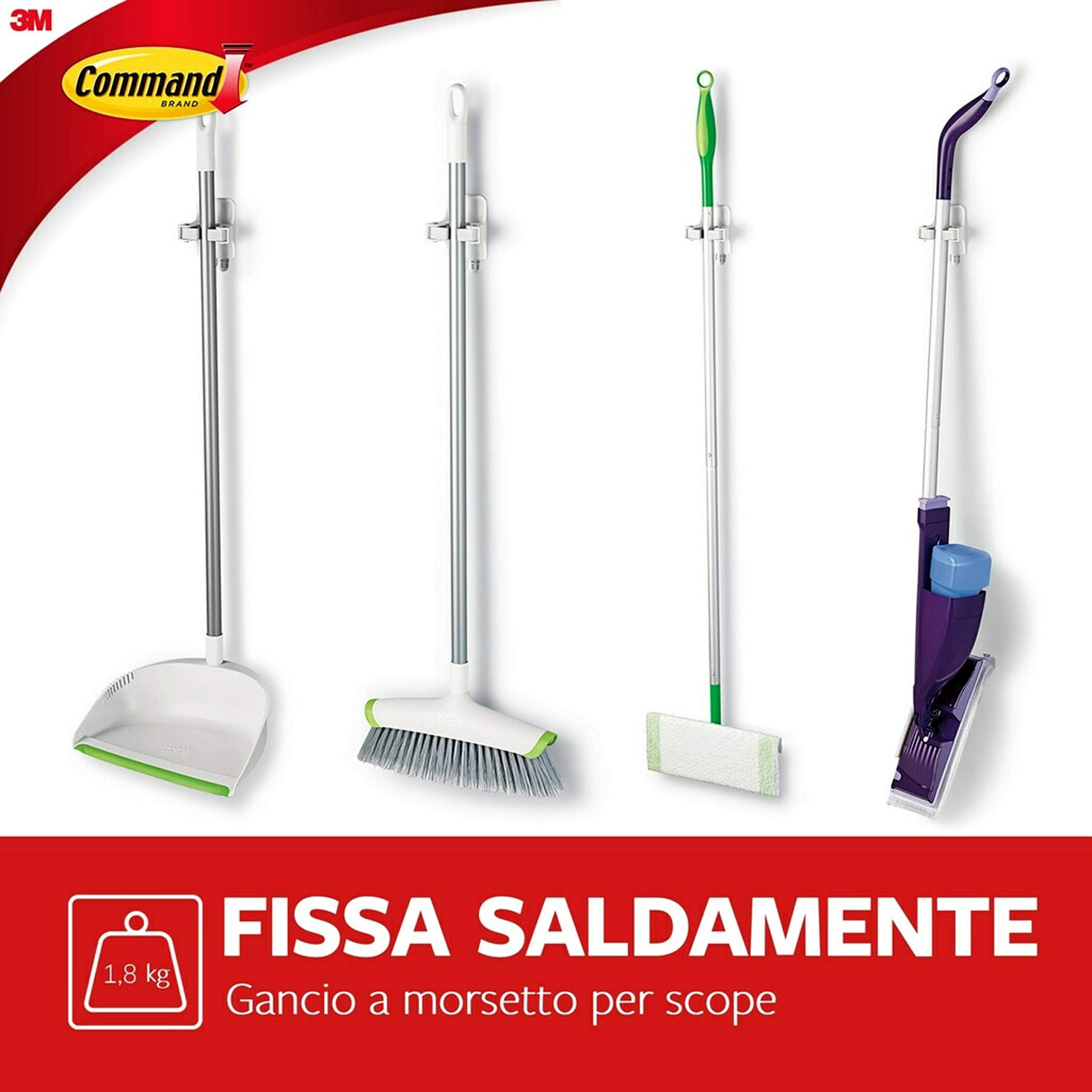 Command Gancio Morsetto Scope Bianco 1,8 kg