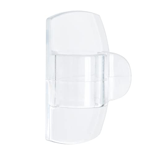 Command 17017CLR Clip Fermacavi Trasparente 4 Pezzi Senza Forare