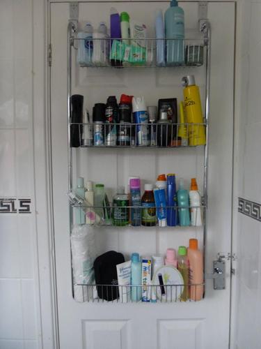 Wenko scaffale porta 4 ripiani nero 50x109 cm