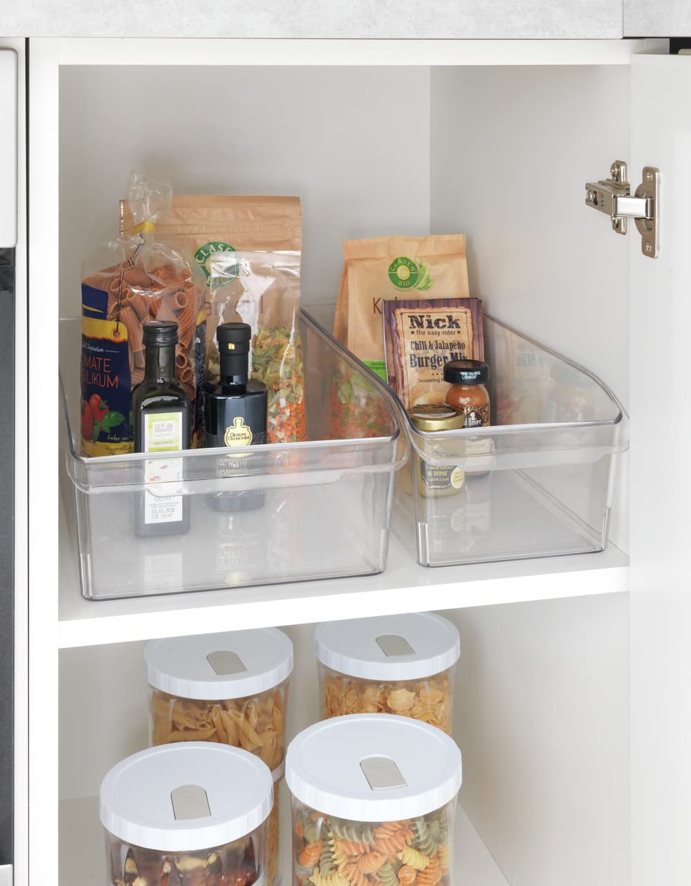 Wenko M organizer frigo 15x11x37 cm trasparente PET