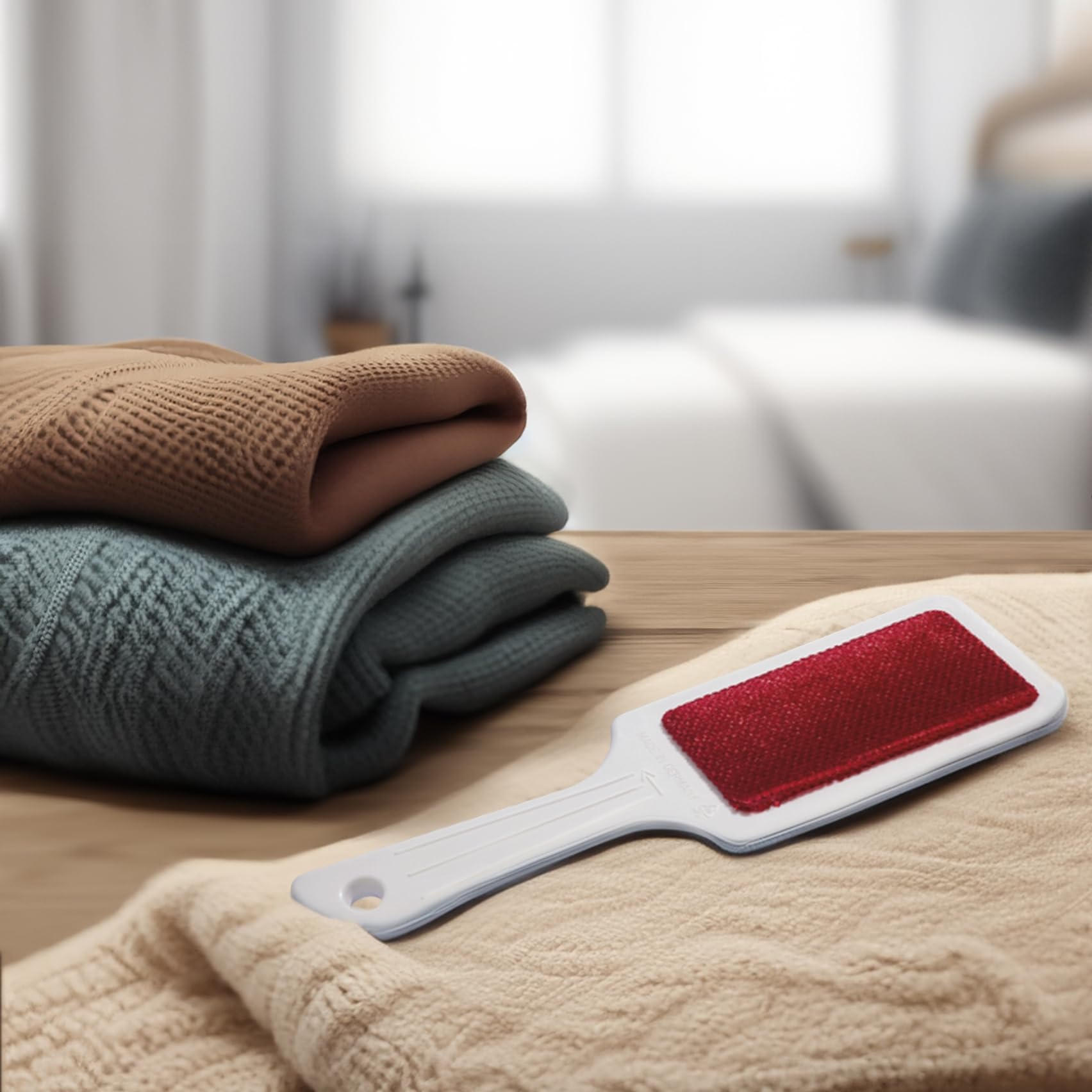 Wenko Junior spazzola tessuti doppia bianco rosso