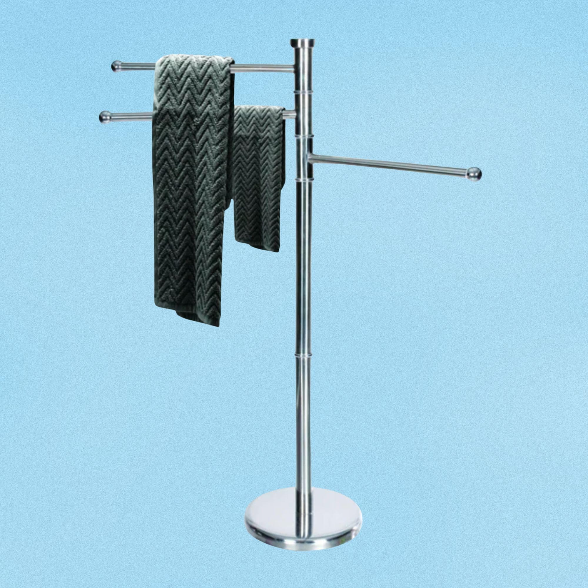 Cecaro Group Piantana Portasciugamani 3 Bracci 87 cm