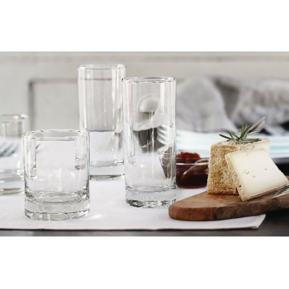 Cecaro Group Set 6 Bicchieri Acqua Vetro 275 ml Trasparenti