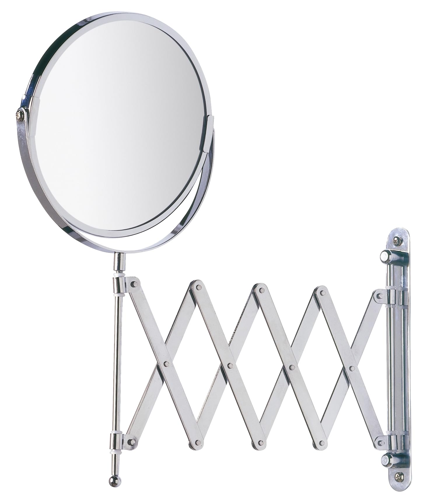 Wenko Exclusiv 15165100 specchio cosmetico parete 3x cromo