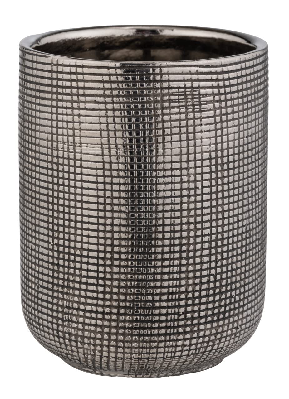 Wenko Rivara Bicchiere Portaspazzolini Ceramica Oro