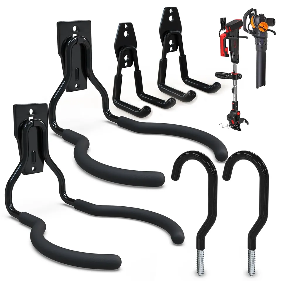 3-H Ganci da Parete Garage 6 Pezzi 50 kg
