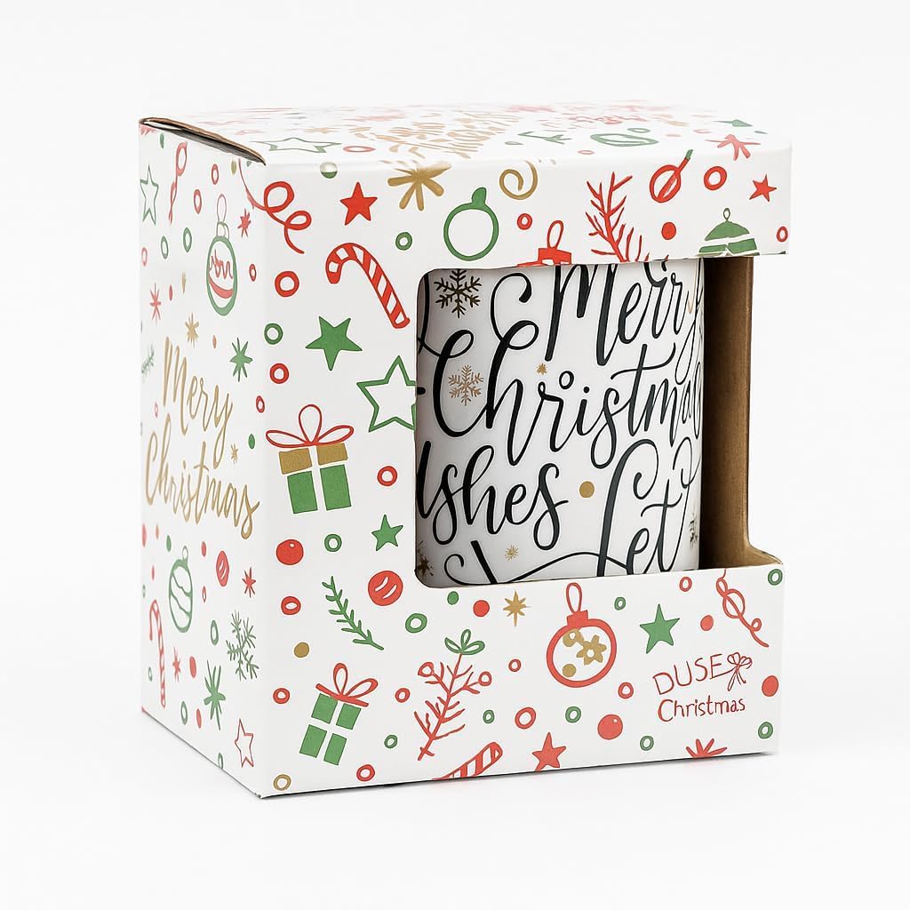 Cecaro Group Set 2 Mug Natalizie 325 ml Albero di Natale