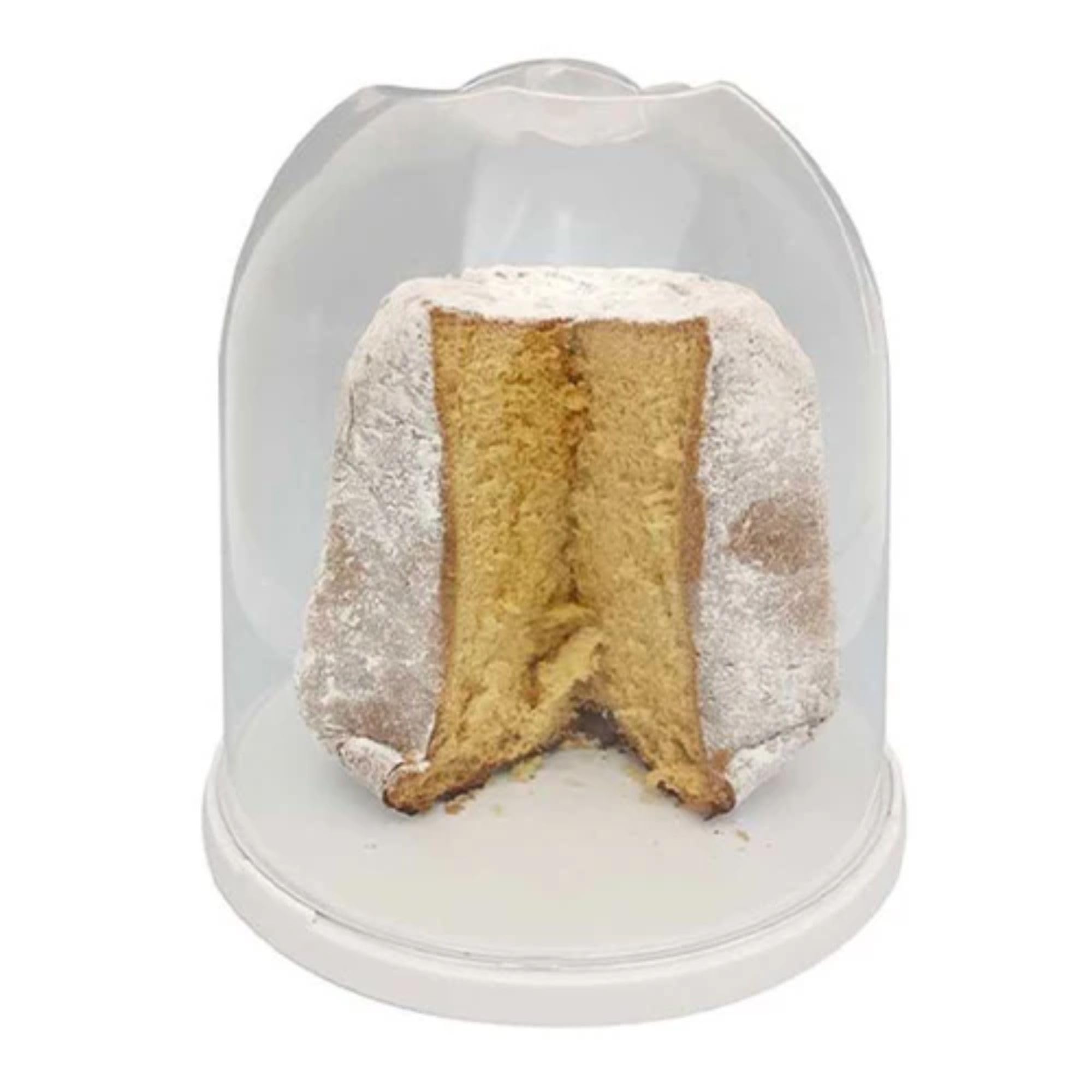 Cecaro Group Porta Panettone Contenitore Plastica 27 cm Trasparente