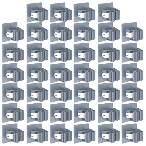 3-H portascope adesivo da parete 40 pezzi grigio 4,5 kg