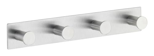 Wenko Strip Celano Quadro appendiabiti 4 ganci acciaio