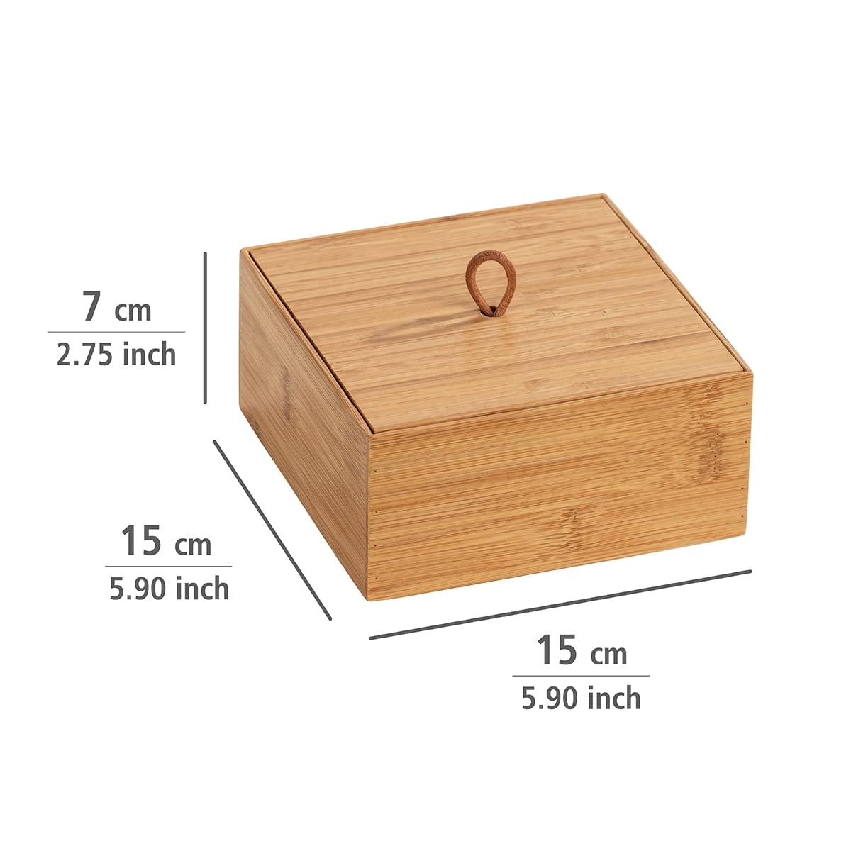 Wenko Power-Loc Mensola Doccia 15x15x7 cm Senza Forare