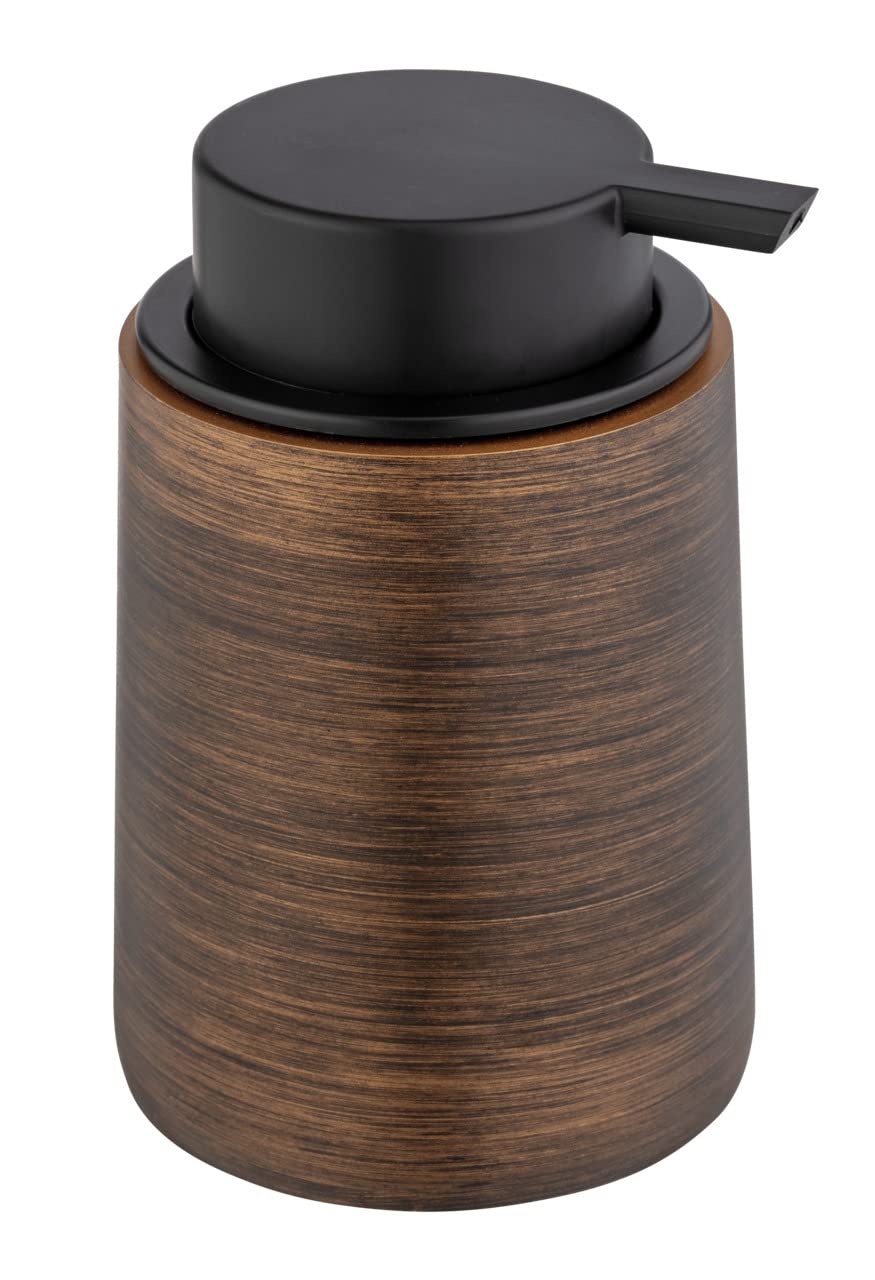 Wenko Palena Dispenser Sapone Poliresina Bronzo 250 ml