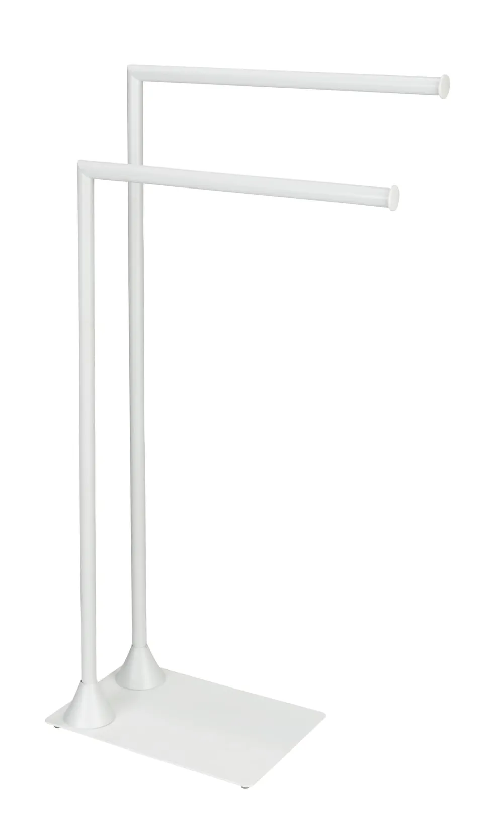 Wenko Hella Portasciugamani 2 Bracci Bianco Acciaio