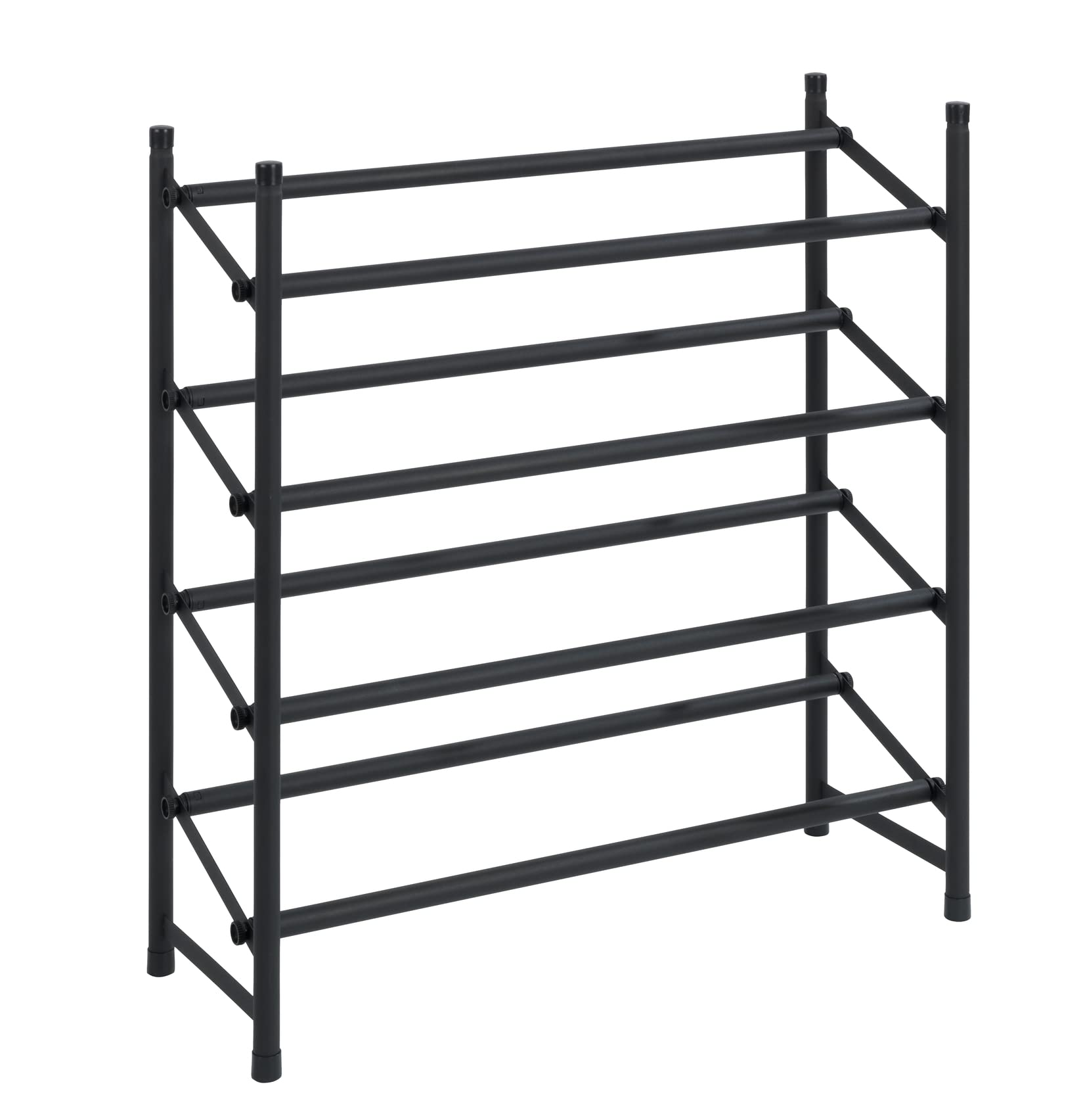 Wenko Hero Scarpiera Estensibile 24 Paia Nera 62-115 cm