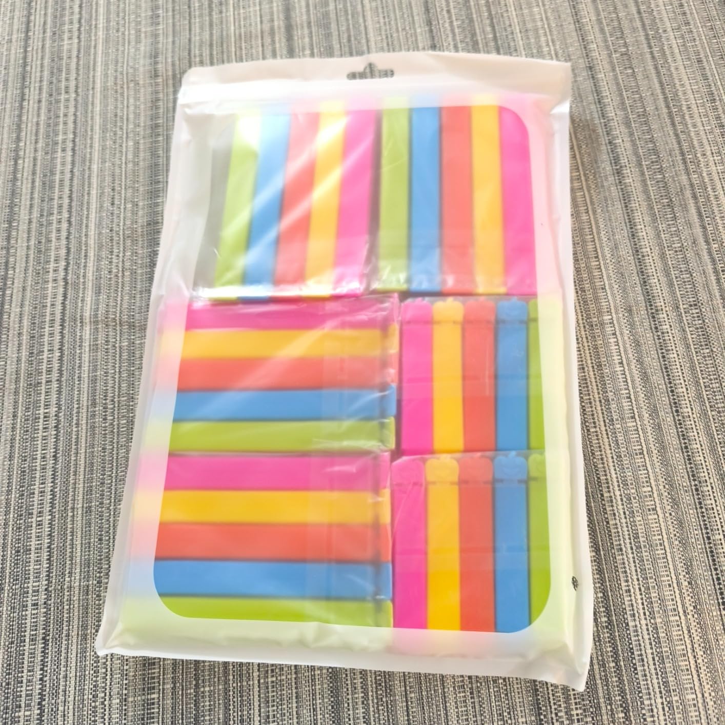 Quelcc clip chiudi sacchetti 40 pezzi 5 colori