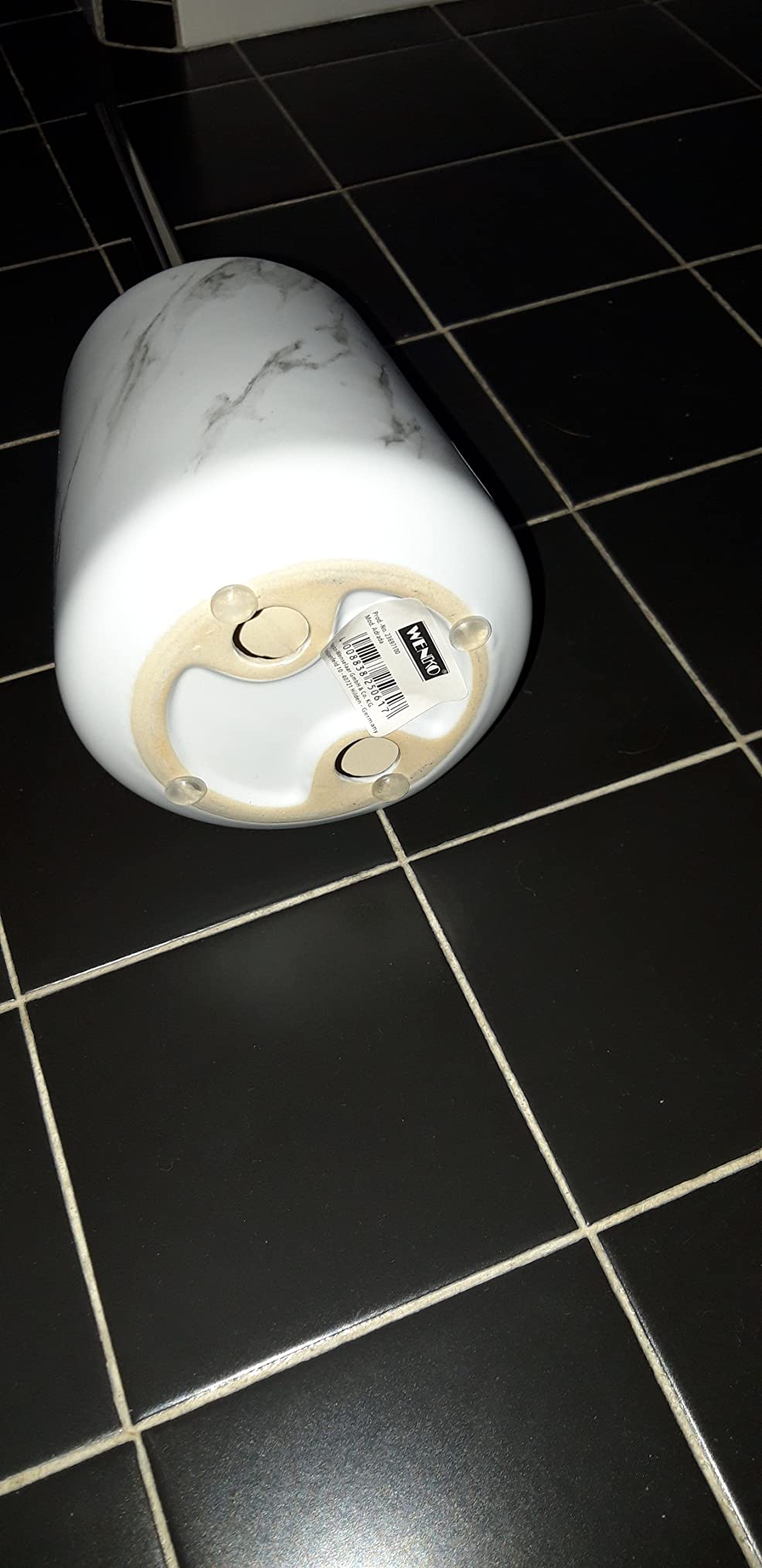 Wenko Adrada Portascopino WC Ceramica Bianco