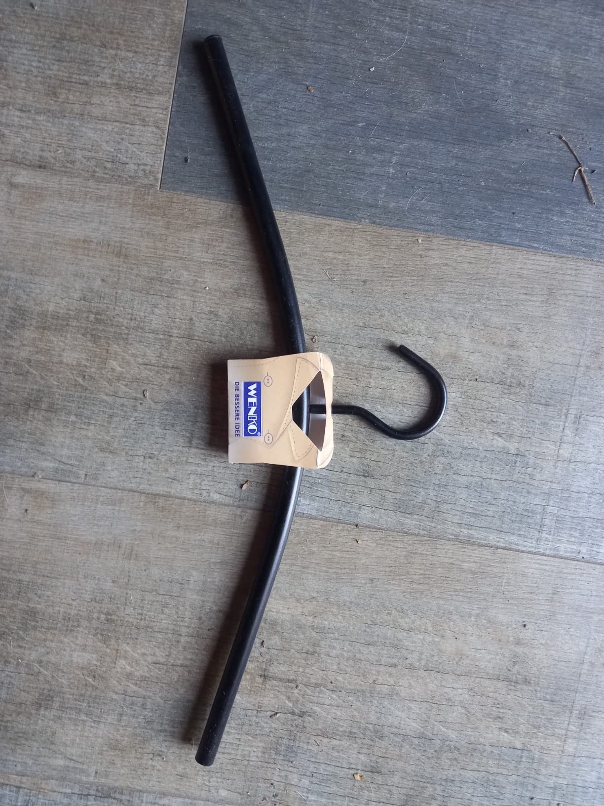 WENKO Neo gruccia sottile nera 1 pz metallo
