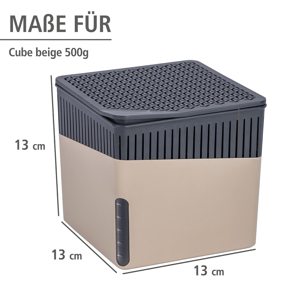 Wenko Cube deumidificatore beige 2x500 g fino a 40 m3
