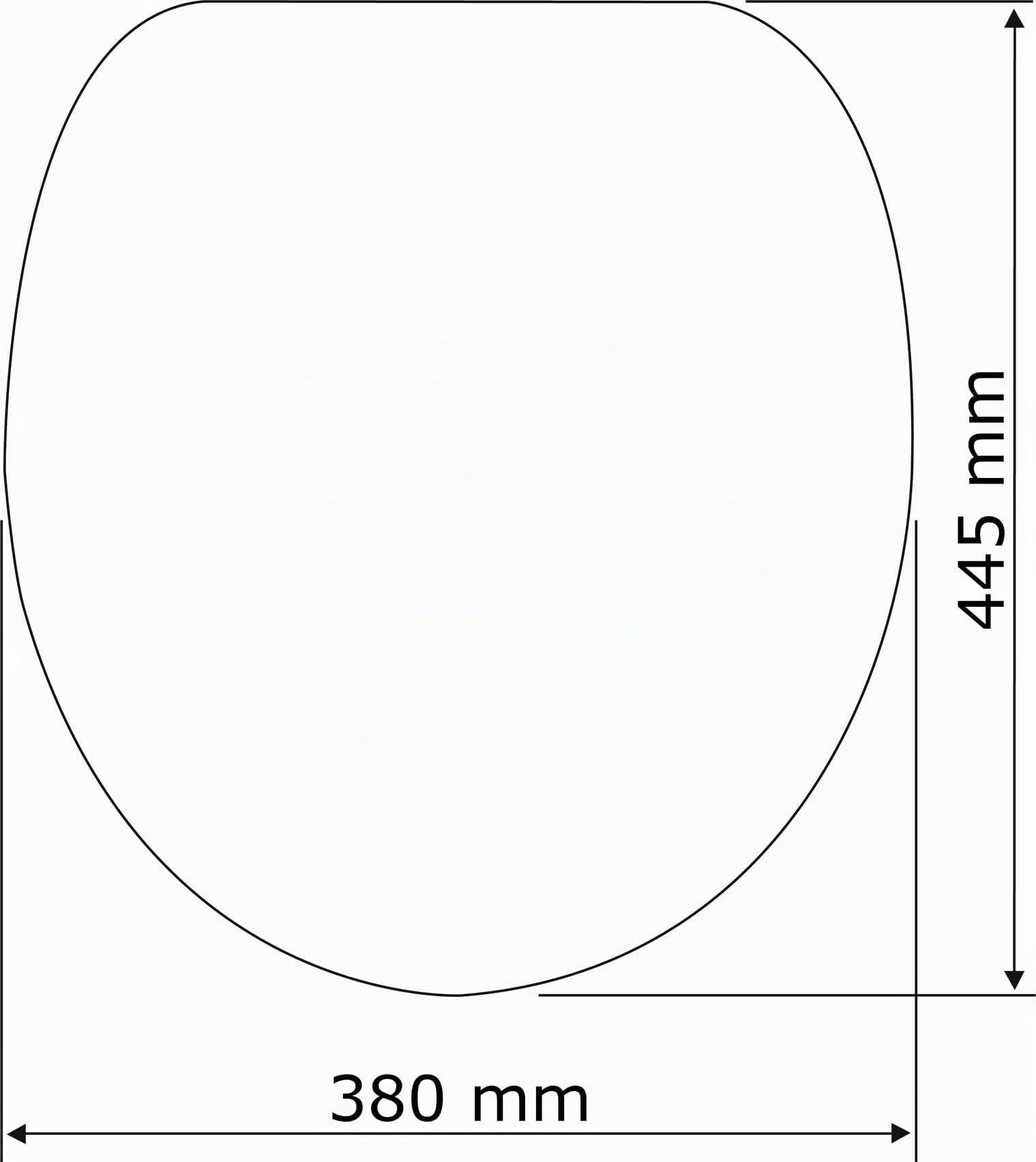 Wenko Pesce 3D sedile WC MDF chiusura ammortizzata 38x44,5 cm