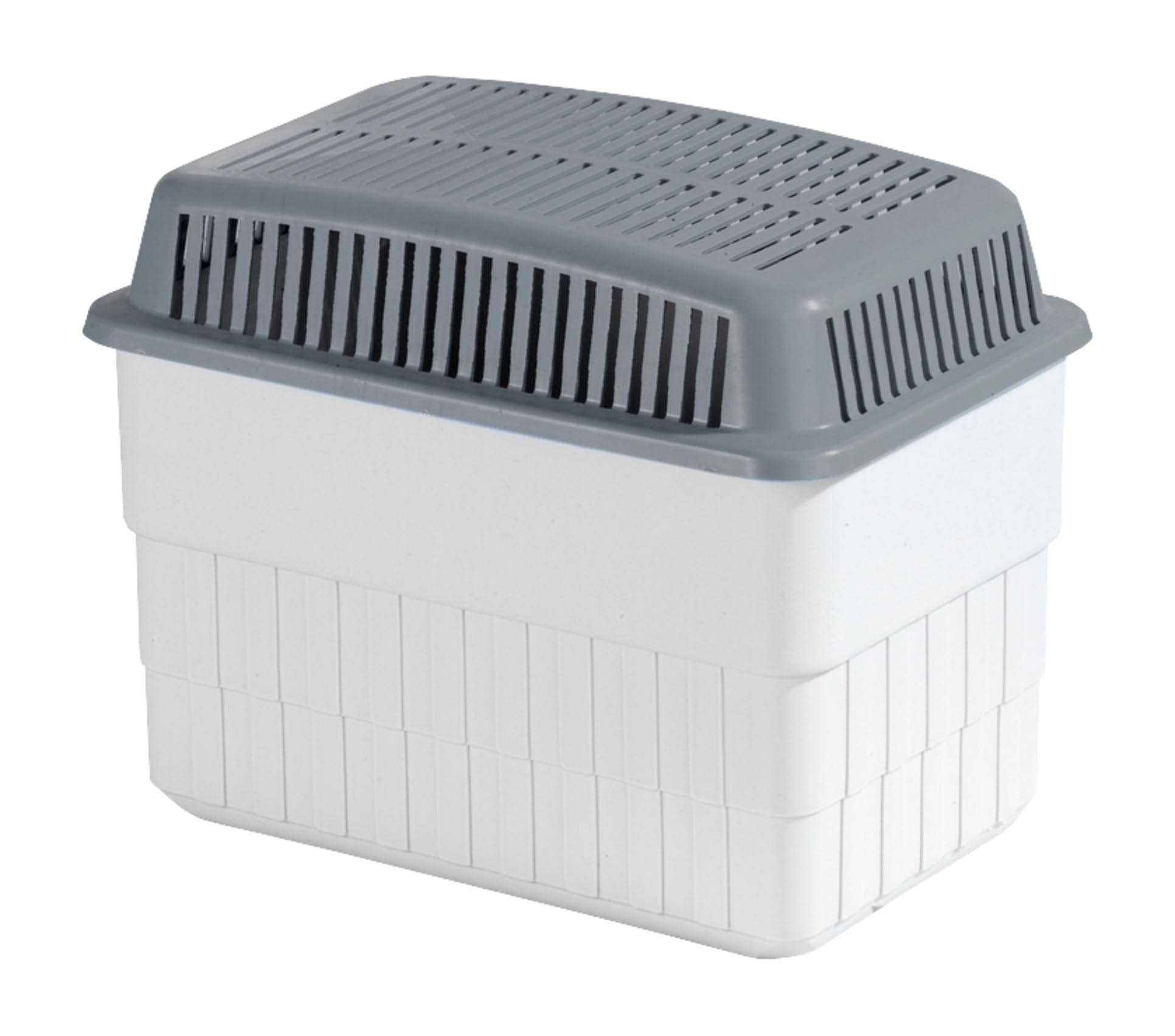 Wenko deumidificatore ricaricabile bianco/grigio 2x1 kg