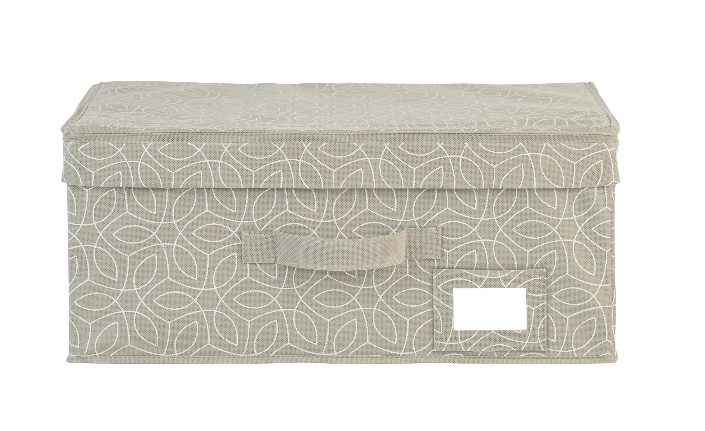Wenko Balance scatola con coperchio tortora 44x19x33 cm