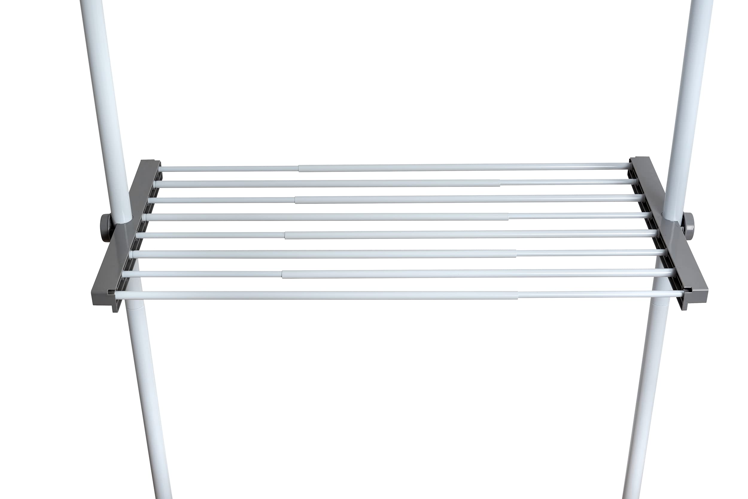 Wenko Herkules Sistema Telescopico 3 Ganci Bianco Grigio