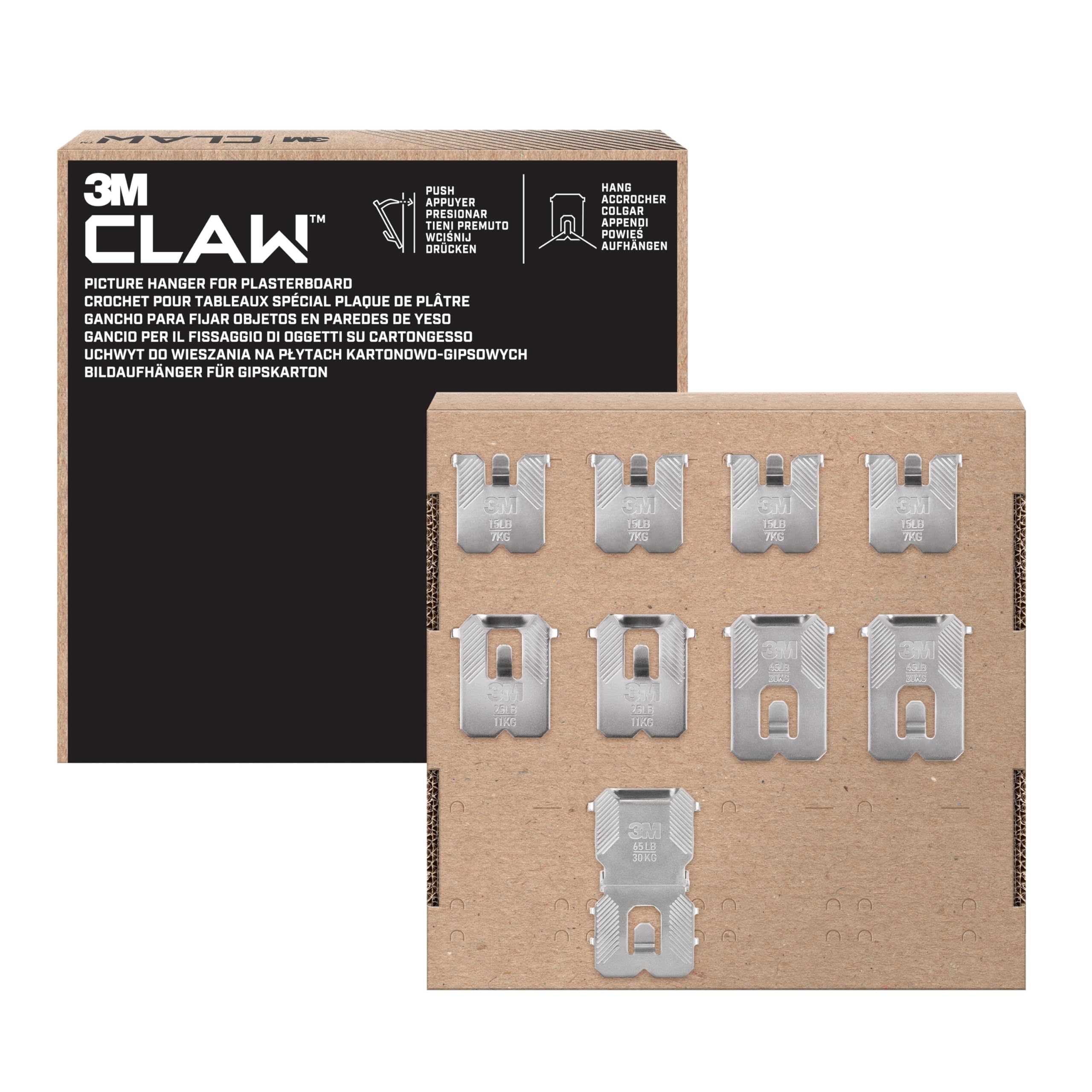 Command Claw ganci cartongesso 9 pezzi 30 kg