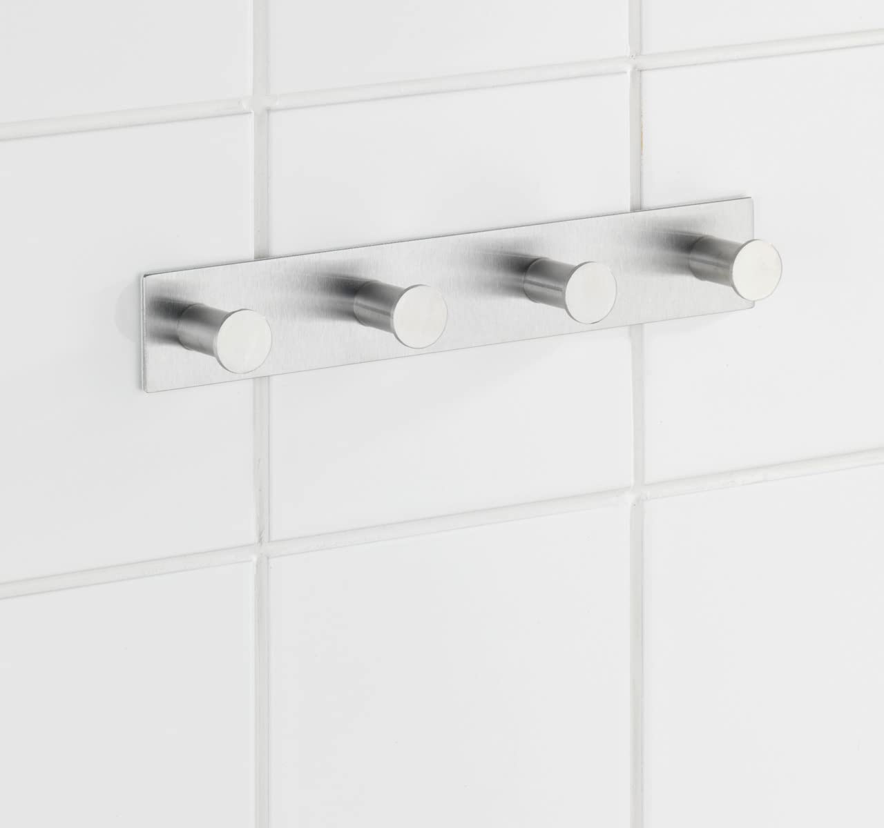Wenko Strip Celano Quadro appendiabiti 4 ganci acciaio