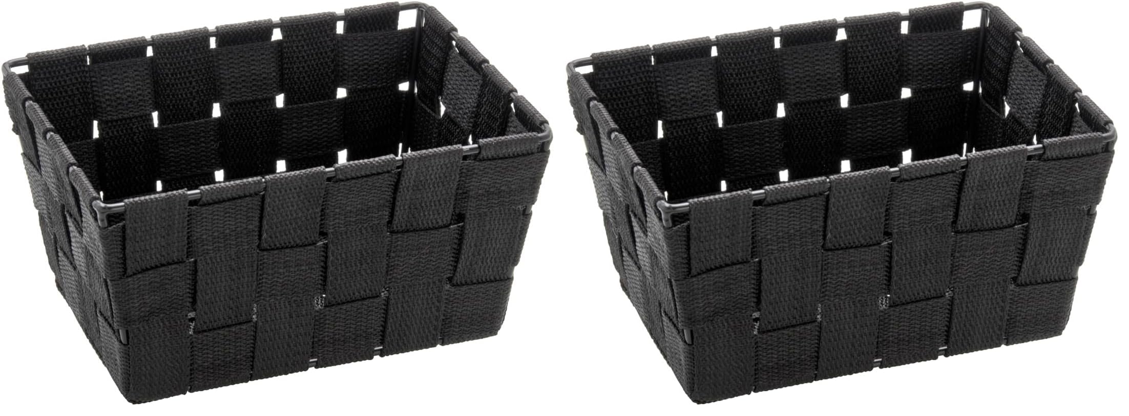 Wenko Adria 20360100 Mini cestino nero 14x9x19 plastica