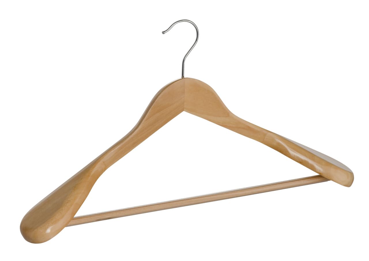 WENKO Gruccia Sagomata Exclusive Legno 45 cm Marrone