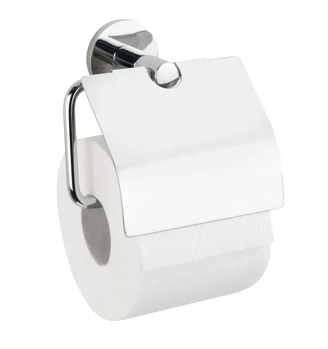 Wenko Isera UV-oc portarotolo cromato con coperchio