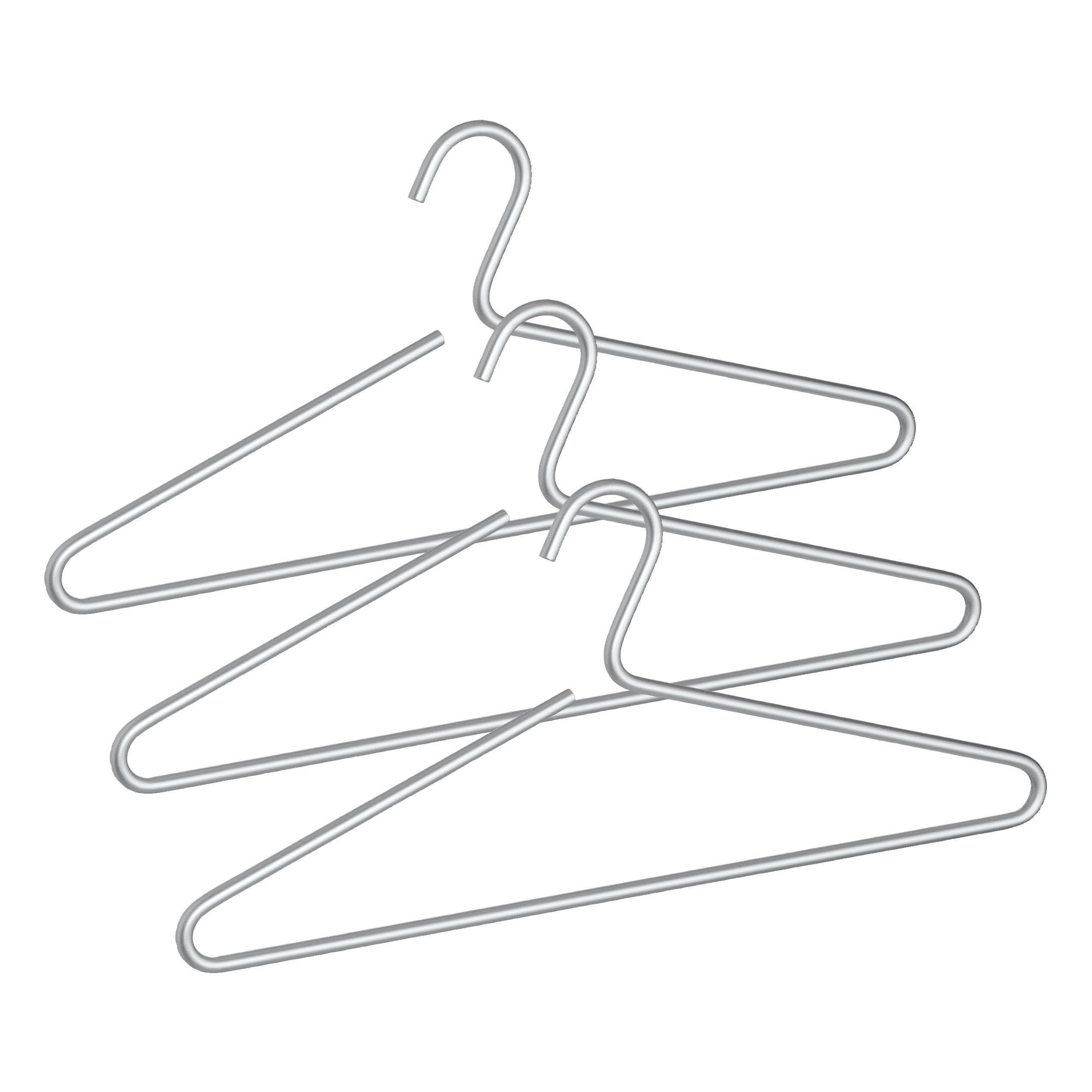 Wenko Lux gruccia alluminio argento 42 cm
