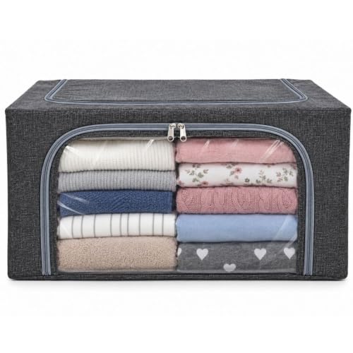 Cecaro Group Organizer Armadio 40x30x20 cm box tessuto grigio