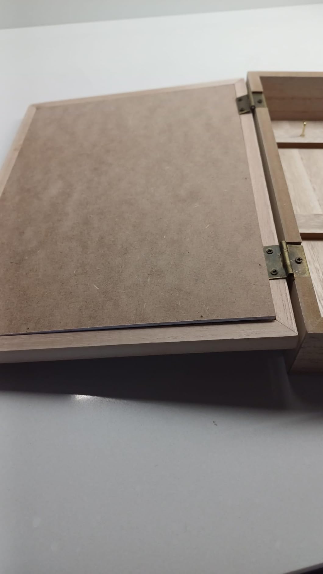 Gachiwar Portachiavi Parete Legno Bianco 27 cm 6 Ganci