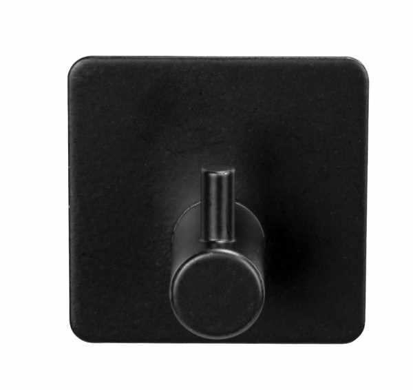 Wenko Ureo Ganci Parete Nero Set 2 Pezzi Acciaio