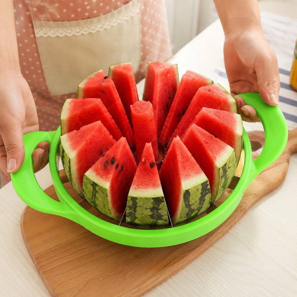 Cecaro Group taglia anguria e melone 12 fette acciaio inox