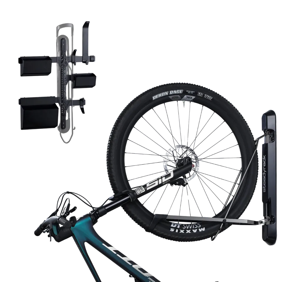 Steadyrack ProFlex Wide GearMate Bundle portabici gomme larghe
