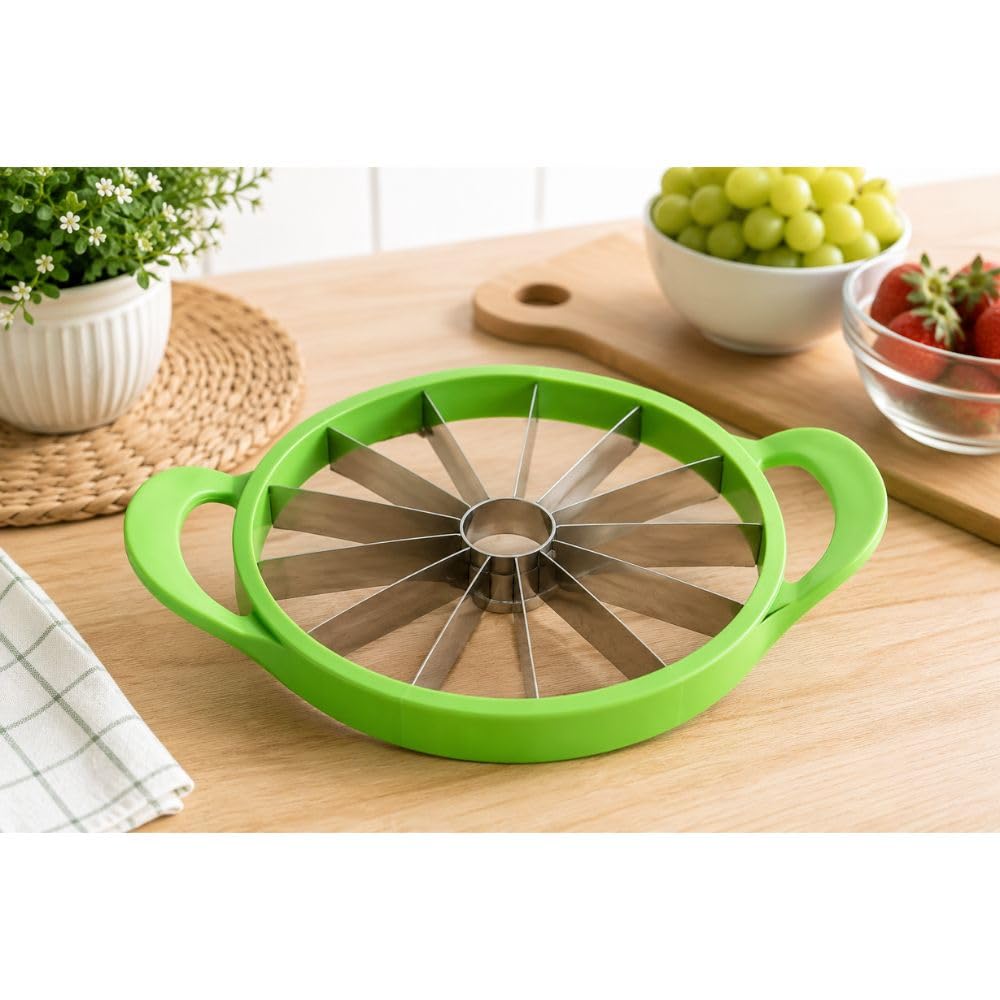 Cecaro Group taglia anguria e melone 12 fette acciaio inox