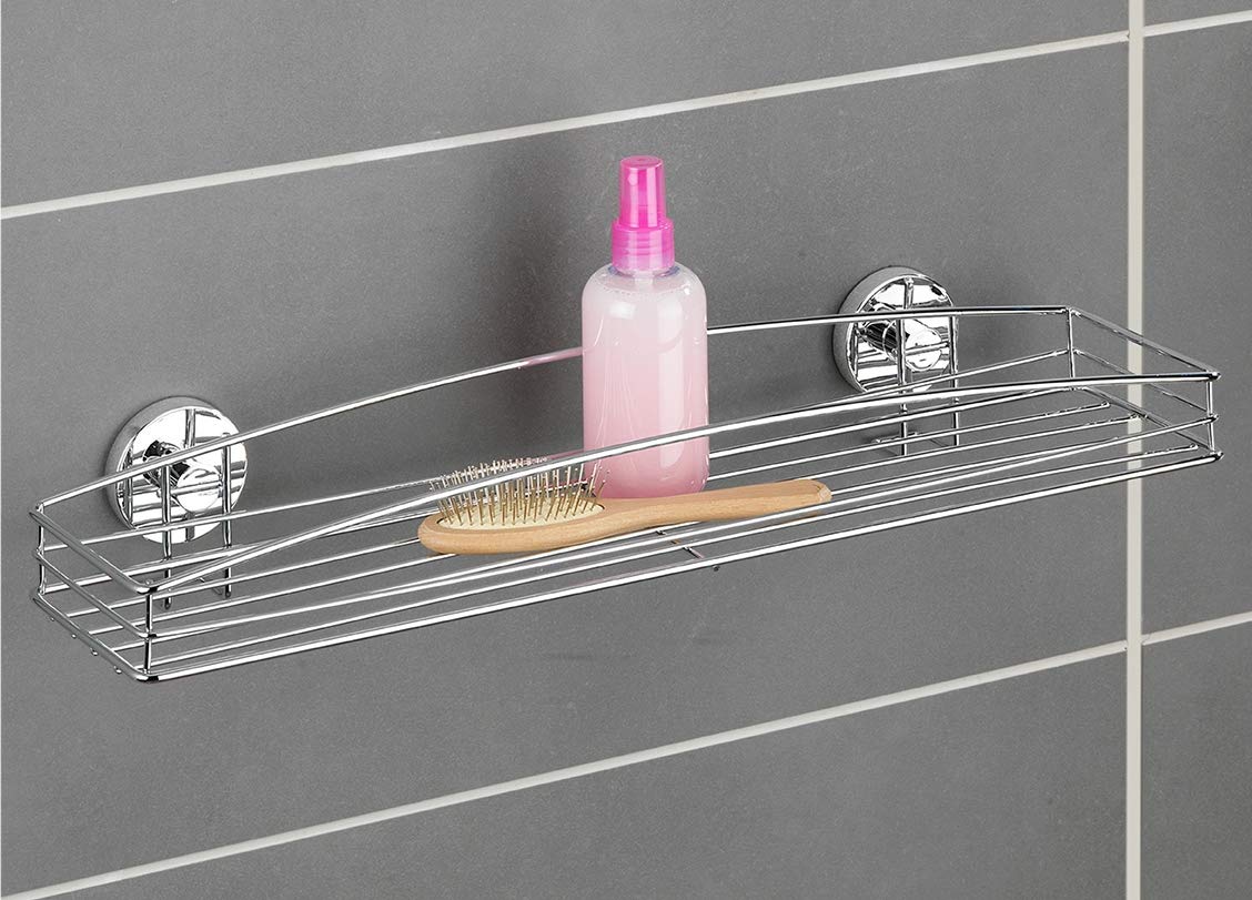 Wenko Milazzo Maxi mensola bagno bianca 52 cm