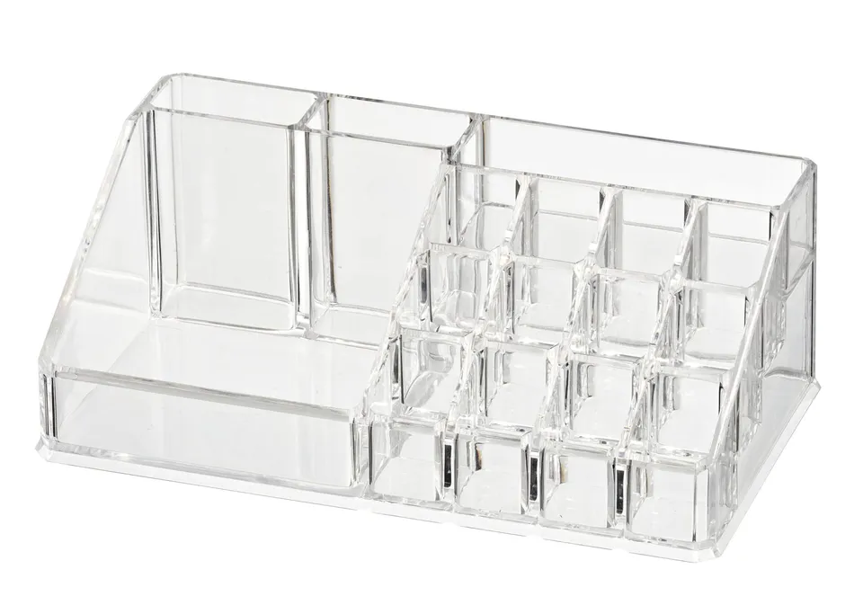 Wenko organizer cosmetici trasparente 16 scomparti