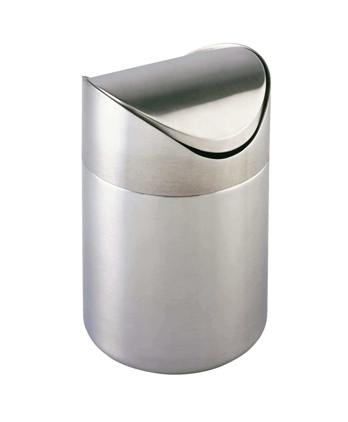 Wenko Otranto 16800100 pattumiera bagno 3 litri satinato