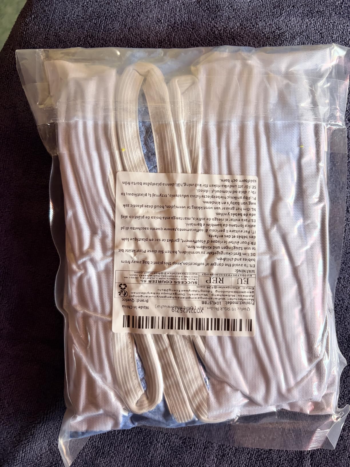 Quelcc Panni Microfibra Pavimenti Swiffer 10 Pezzi Blu Lavabili