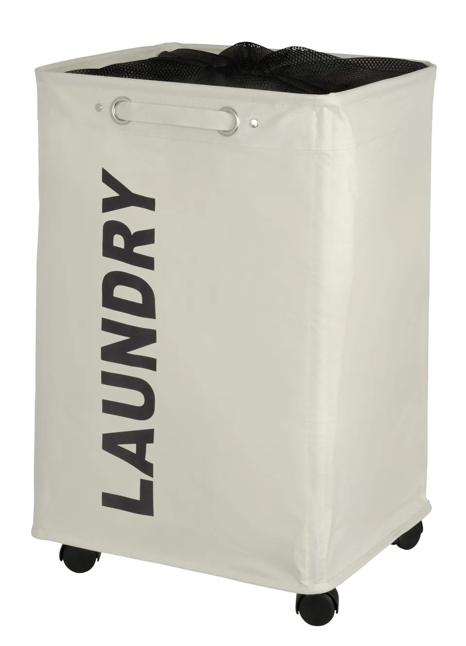 Curver Quadro portabiancheria beige 79 l con ruote