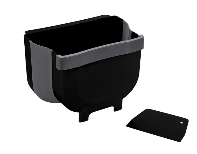 Wenko Fago pattumiera sportello 5 litri nero